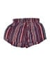 Tolani 100% Silk Chevron-herringbone Red Pink Shorts Size 24 waist (estimated) - photo 1