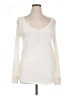 H&M Ivory Long Sleeve Henley Size XL - photo 1