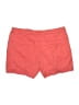 Elevenses Solid Red Shorts Size 12 - photo 2