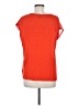 August Silk 100% Polyester Orange Short Sleeve Blouse Size M - photo 2