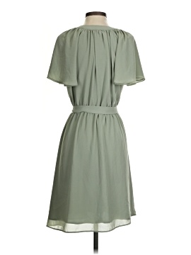 slim fit dress slacks 100% Cotton Sage Collared Mini Dress - All Dresses main image 1