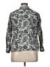 Talbots Paisley Green 3/4 Sleeve Blouse Size 14 - photo 2