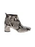 Marc Jacobs 100% Leather Gray Ivory Ankle Boots Size EU 37 1/2 - photo 1