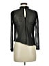 Kimchi Blue Black Long Sleeve Blouse Size M - photo 2