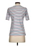 Talbots 100% Cotton Stripes White Short Sleeve T-Shirt Size XS - photo 2