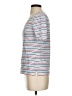 Talbots 100% Cotton Stripes White Short Sleeve T-Shirt Size XS - photo 5