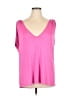Bibi Pink Sleeveless T-Shirt Size XL - photo 1
