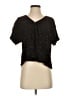 Madewell Black Short Sleeve Blouse Size S - photo 1