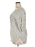 Max Studio Silver 3/4 Sleeve T-Shirt Size 2X - photo 5
