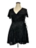 HAUTE FOX Black Cocktail Dress Size 2X - photo 1