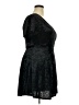 HAUTE FOX Black Cocktail Dress Size 2X - photo 4