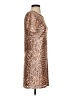 Verty 100% Polyester Metallic Brown Cocktail Dress Size S (estimated) - photo 4