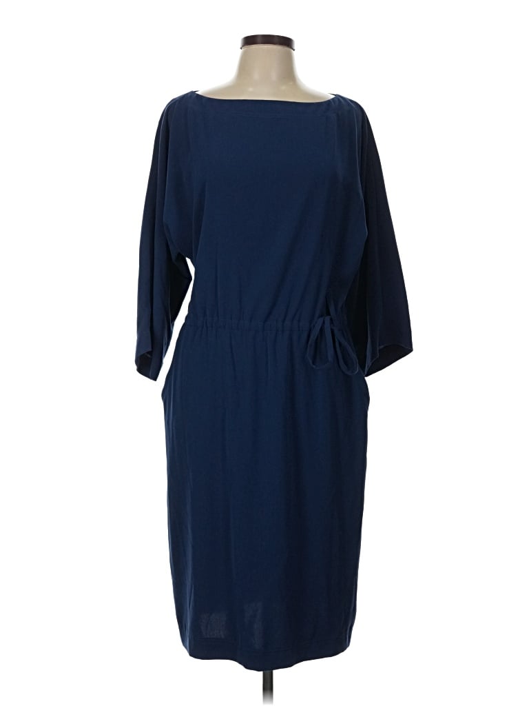 Pre-owned St John Casual Dress In Blue