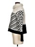 Narciso Rodriguez 100% Acrylic Houndstooth Ivory Turtleneck Sweater Size S - photo 5