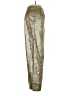 Unbranded 100% Polyester Metallic Gold Casual Pants Size S - photo 4