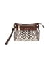 Liz Claiborne Chevron-herringbone Brown Wristlet One size - photo 1