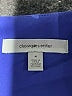 Classiques Entier Solid Blue Cocktail Dress Size 4 - photo 7