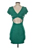 2b bebe Green Casual Dress Size XS - photo 2