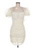 Missguided Ivory Cocktail Dress Size 8 - photo 1