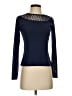 Gracia 100% Polyester Blue Long Sleeve Top Size S - photo 1