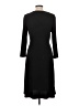 BCBG Paris Solid Black Casual Dress Size L - photo 2