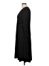 BCBG Paris Solid Black Casual Dress Size L - photo 5