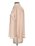 Ann Taylor LOFT 100% Polyester Color Block Ivory Long Sleeve Blouse Size S - photo 5