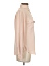 Ann Taylor LOFT 100% Polyester Color Block Ivory Long Sleeve Blouse Size S - photo 4