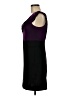 Bebop Color Block Purple Cocktail Dress Size M - photo 5