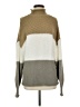 Unbranded 100% Acrylic Color Block Tan Pullover Sweater Size S - photo 1