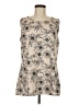Unbranded Ivory Sleeveless Blouse Size 1X - photo 1