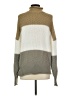 Unbranded 100% Acrylic Color Block Tan Pullover Sweater Size S - photo 2