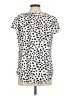 Unbranded 100% Polyester Animal Print Ivory Short Sleeve Blouse Size M - photo 2