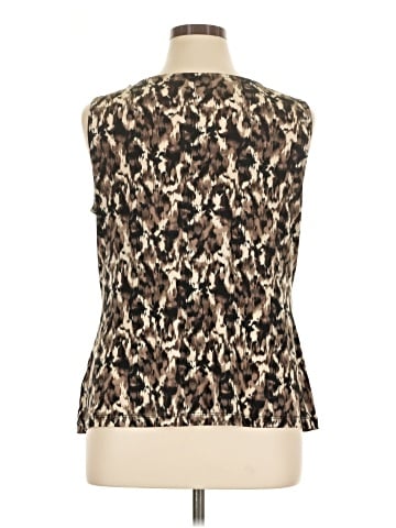 212 Collection Sleeveless Blouse (view 2)