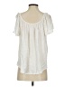 Altar'd State Ivory Short Sleeve Blouse Size S - photo 2