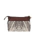 Liz Claiborne Chevron-herringbone Brown Wristlet One size - photo 2