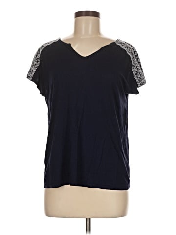 Cable & Gauge Short Sleeve Top (view 1)