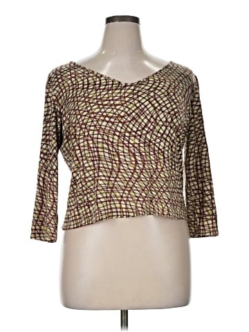 Lafayette 148 New York 3/4 Sleeve T-Shirt (view 1)