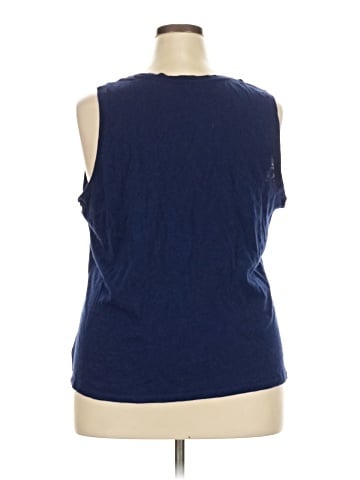 a.n.a. A New Approach Sleeveless T-Shirt (view 2)