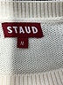 STAUD Stripes Blue Pullover Sweater Size M - photo 7