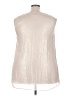Alfani 100% Polyester Silver Sleeveless Blouse Size 20W - photo 2