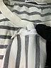 BLDWN Stripes Ivory Short Sleeve Turtleneck Size XL - photo 8