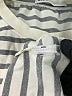 BLDWN Stripes Ivory Short Sleeve Turtleneck Size XL - photo 9