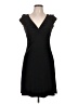 Volume One Solid Black Cocktail Dress Size L - photo 1