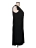 Volume One Solid Black Cocktail Dress Size L - photo 4