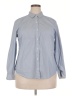 Apt. 9 Blue Long Sleeve Button-Down Shirt Size XXL - photo 1