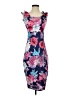 Unbranded Floral Blue Cocktail Dress Size S - photo 1