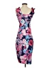 Unbranded Floral Blue Cocktail Dress Size S - photo 2