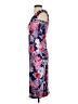 Unbranded Floral Blue Cocktail Dress Size S - photo 5