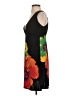Unbranded Floral Black Cocktail Dress Size S (estimated) - photo 5